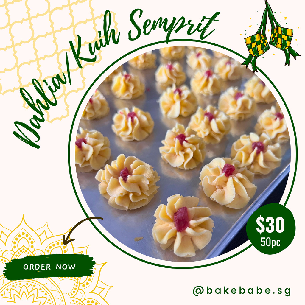 Kuih Semperit / Dahlia - Hari Raya 2025